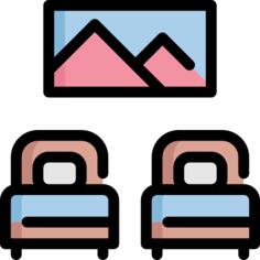 Twin beds
