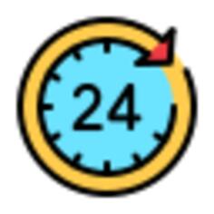24 hours delivery