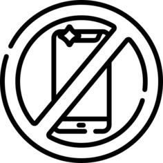 No phone