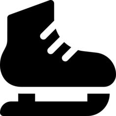 Ice skating shoes