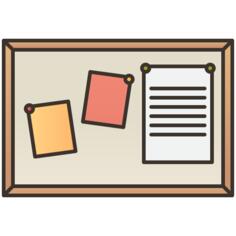 Cork board
