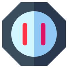 Stop button