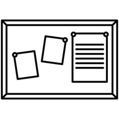 Cork board