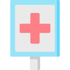 Hospital sign
