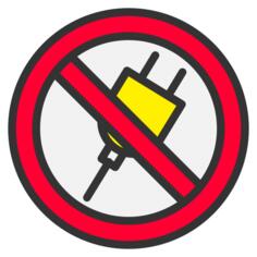 No plug