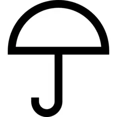 Open umbrella