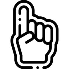 Foam hand