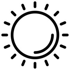 Sun rays