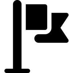 红色标志
