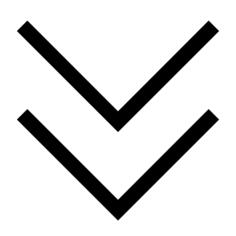 Down chevron