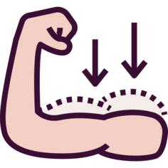 Lost muscle