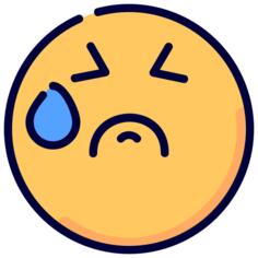 Sad face