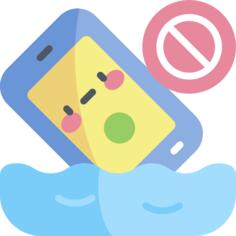 No cellphone