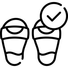 Use slippers