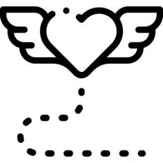 Heart wings