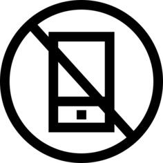 No phone