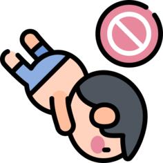No diving