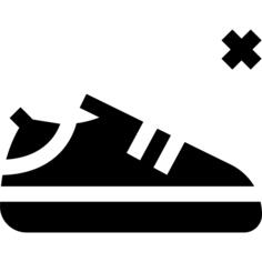 No shoes