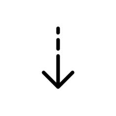 Down arrow