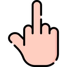 Middle finger