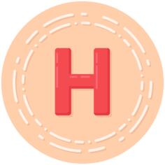 字母h