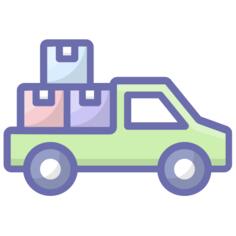 Delivery truck