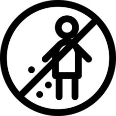 No littering