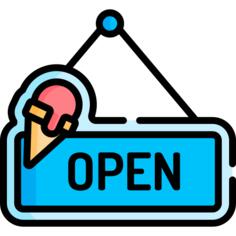 Open sign