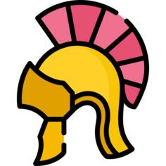 Roman helmet