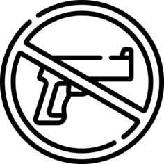 No weapons