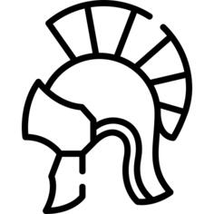 Roman helmet