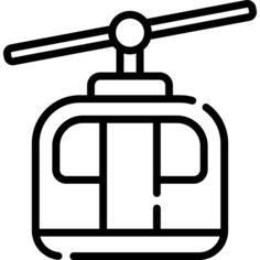 Cable car cabin