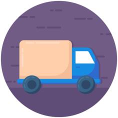 Delivery truck