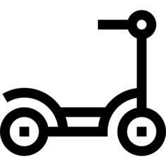 踏板摩托车