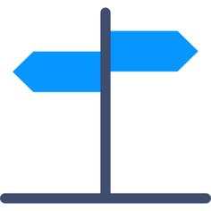 街道路标