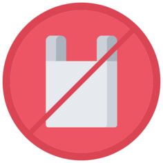 没有塑料袋