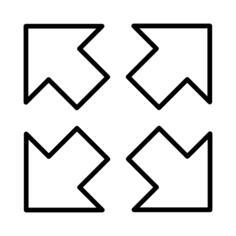Expand arrows