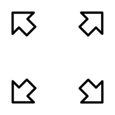 Expand arrows