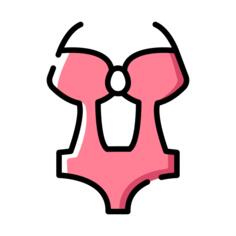 One piece bikini