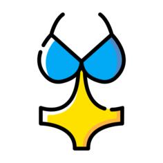 One piece bikini
