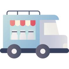Delivery truck