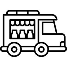 Delivery truck