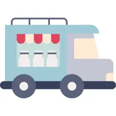 Delivery truck
