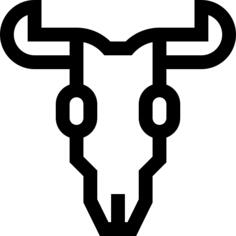 Bull skull