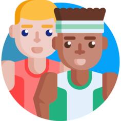 Basketball players