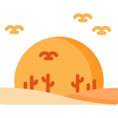 落日