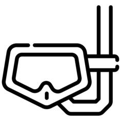 Diving glasses