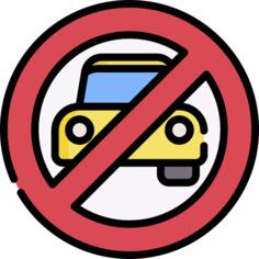 No car