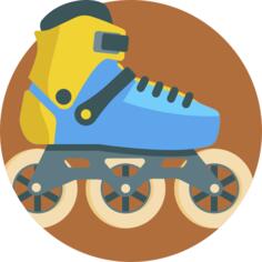 Off road skates