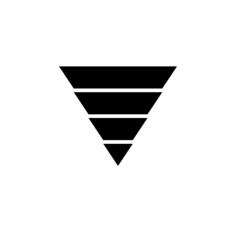 Pyramid chart